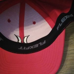 hurley red hat